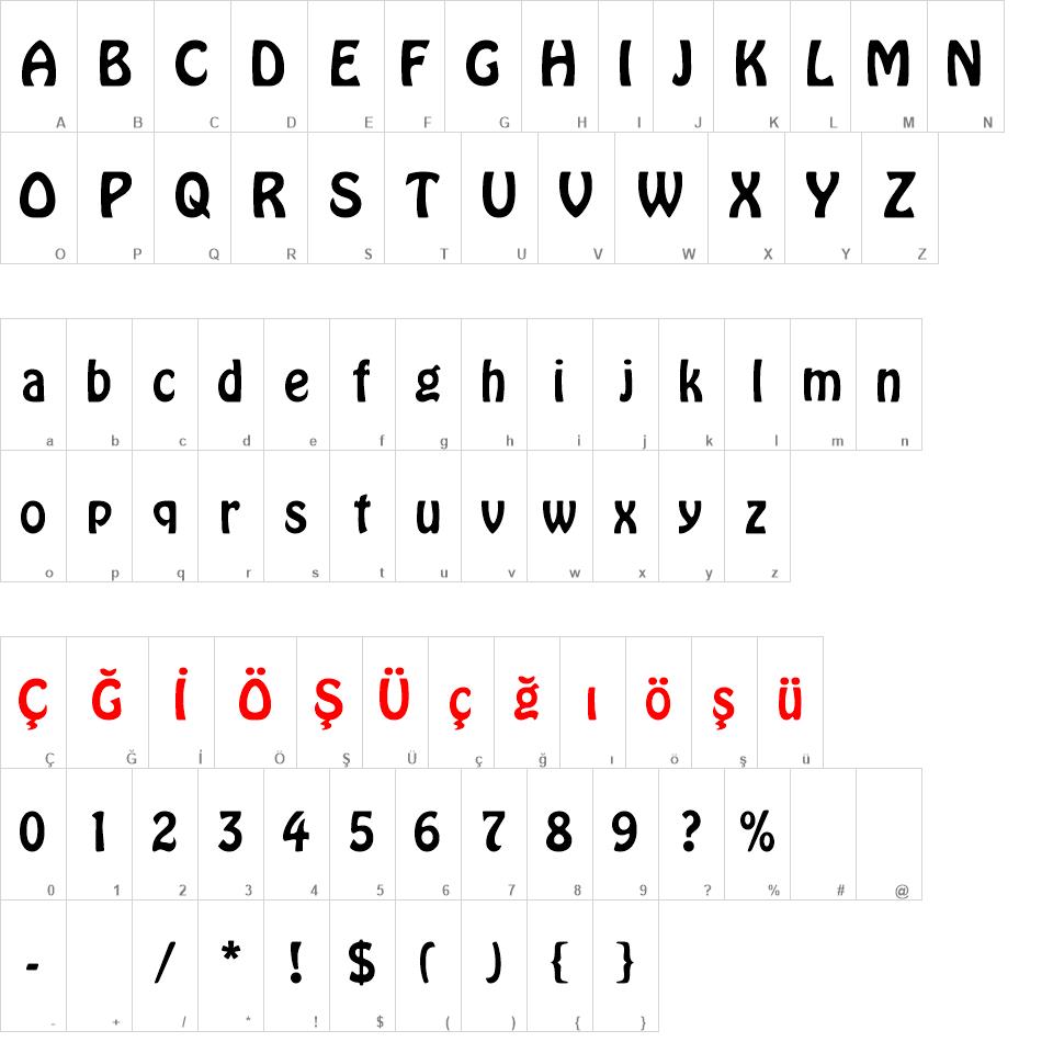 TR Queen font